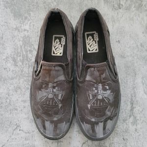 VANS Star Wars Darth Vader Slider Vans-Size: Men: 6.5, Women: 8